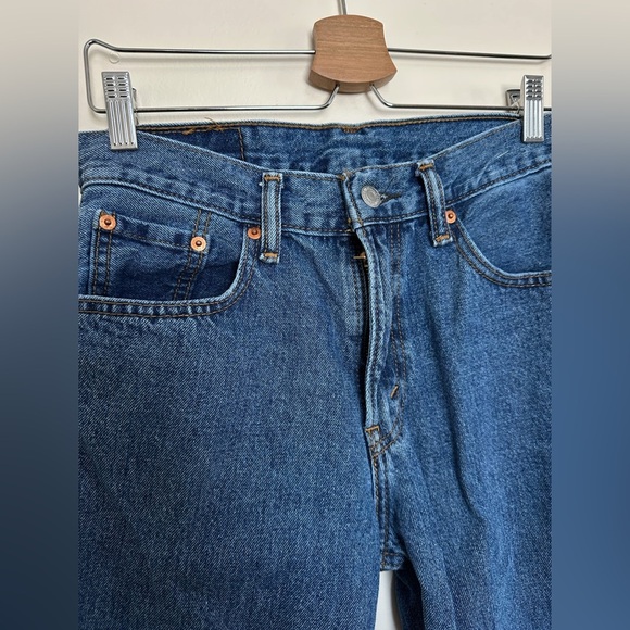 Levi 516 - Jeans Straight Fit - Medium to Dark Wash Denim - Size 30x30 - Picture 2 of 10